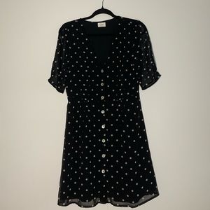 Polka dot Wilfred/Aritzia dress. Size S